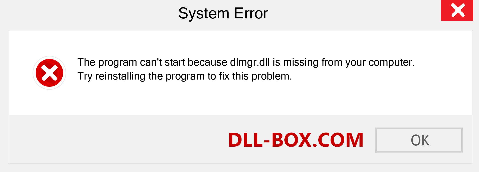  dlmgr.dll file is missing?. Download for Windows 7, 8, 10 - Fix  dlmgr dll Missing Error on Windows, photos, images
